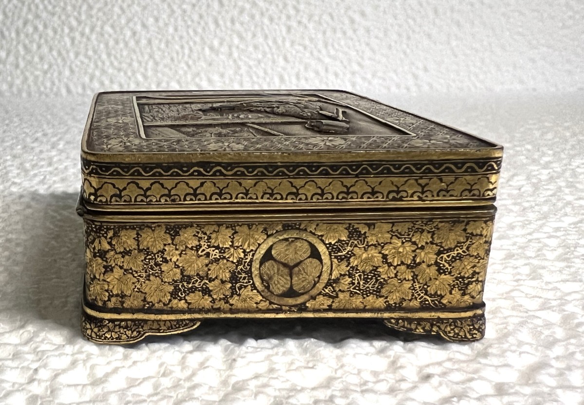 Boite Japonaise Atelier de Komai, Kyoto - Epoque Meiji -photo-4
