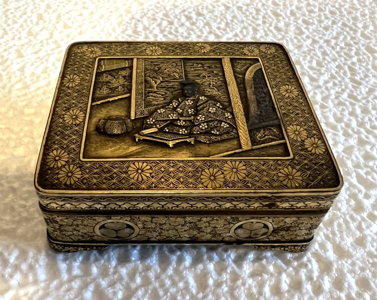 Boite Japonaise Atelier de Komai, Kyoto - Epoque Meiji -photo-8