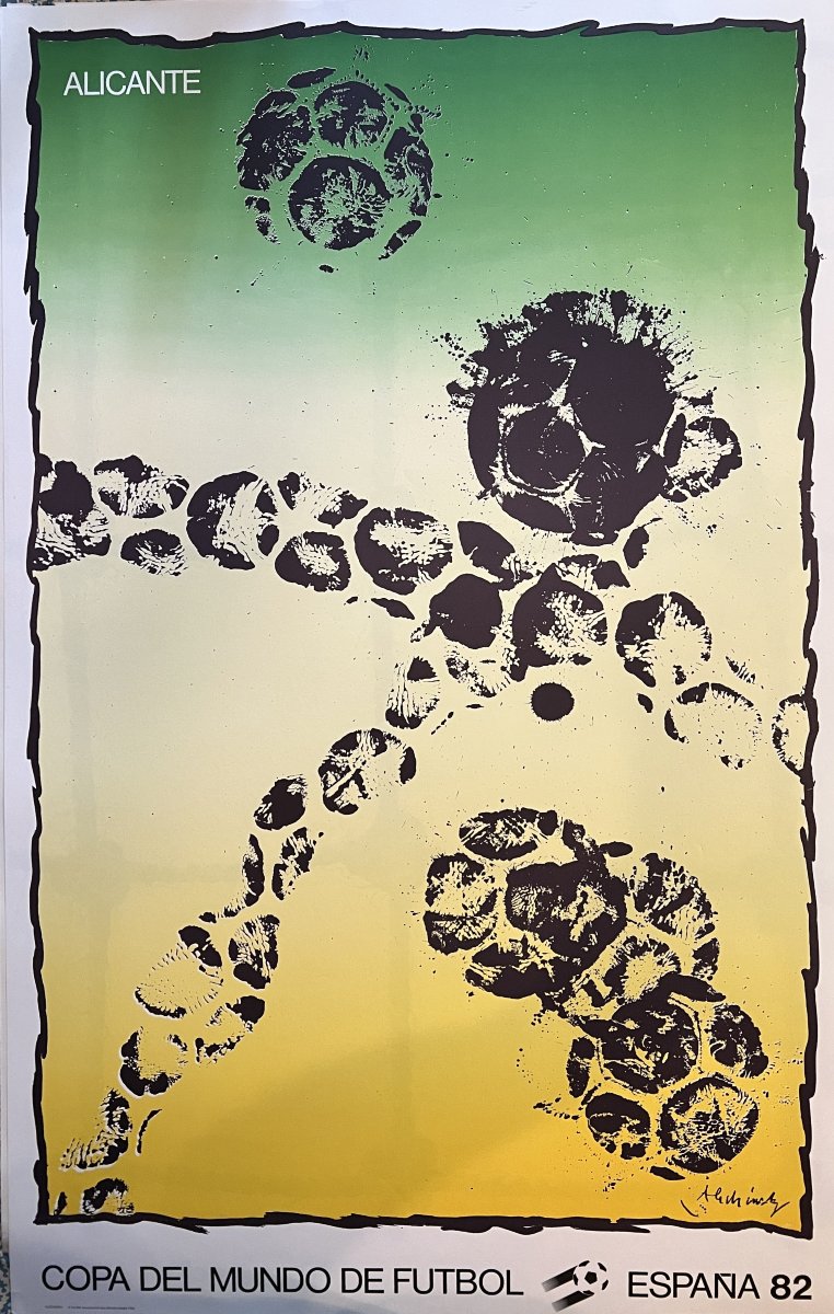 Complete Set Of 15 Original Posters Published By The Maeght Gallery For The World Cup  -photo-3