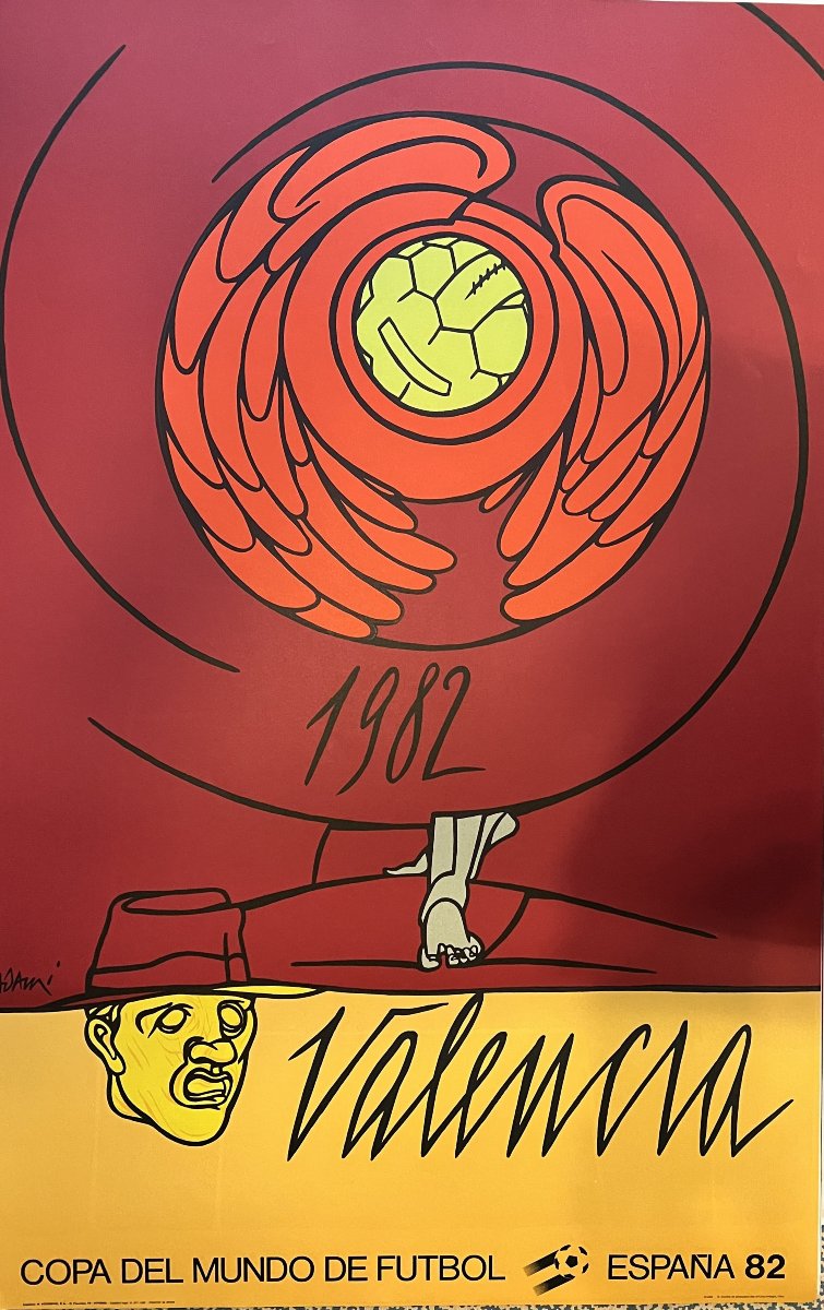 Complete Set Of 15 Original Posters Published By The Maeght Gallery For The World Cup  -photo-4