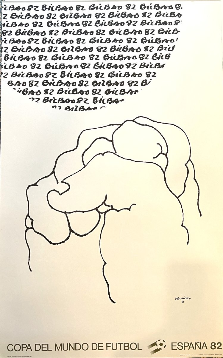 Complete Set Of 15 Original Posters Published By The Maeght Gallery For The World Cup  -photo-2