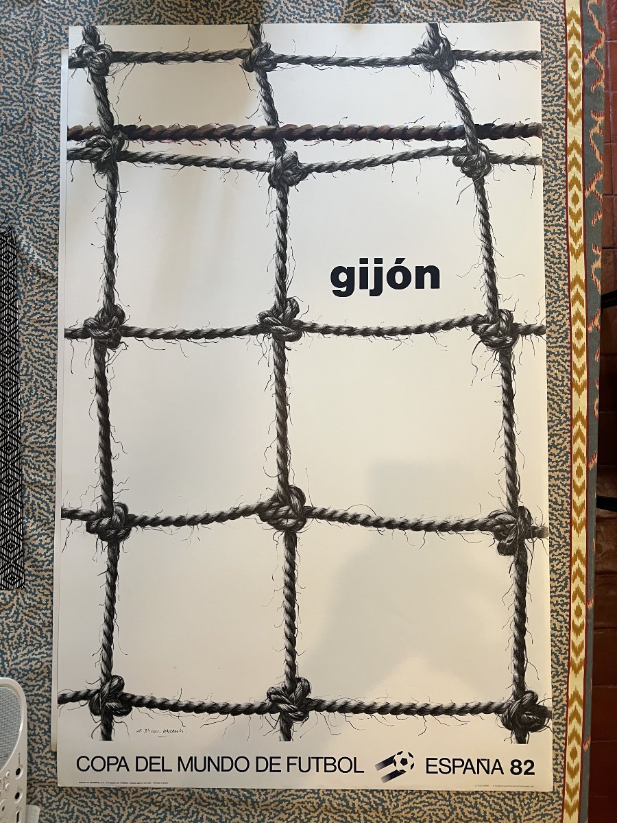 Complete Set Of 15 Original Posters Published By The Maeght Gallery For The World Cup  -photo-5