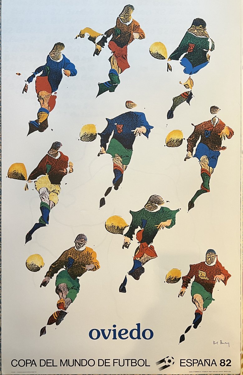 Complete Set Of 15 Original Posters Published By The Maeght Gallery For The World Cup  -photo-6