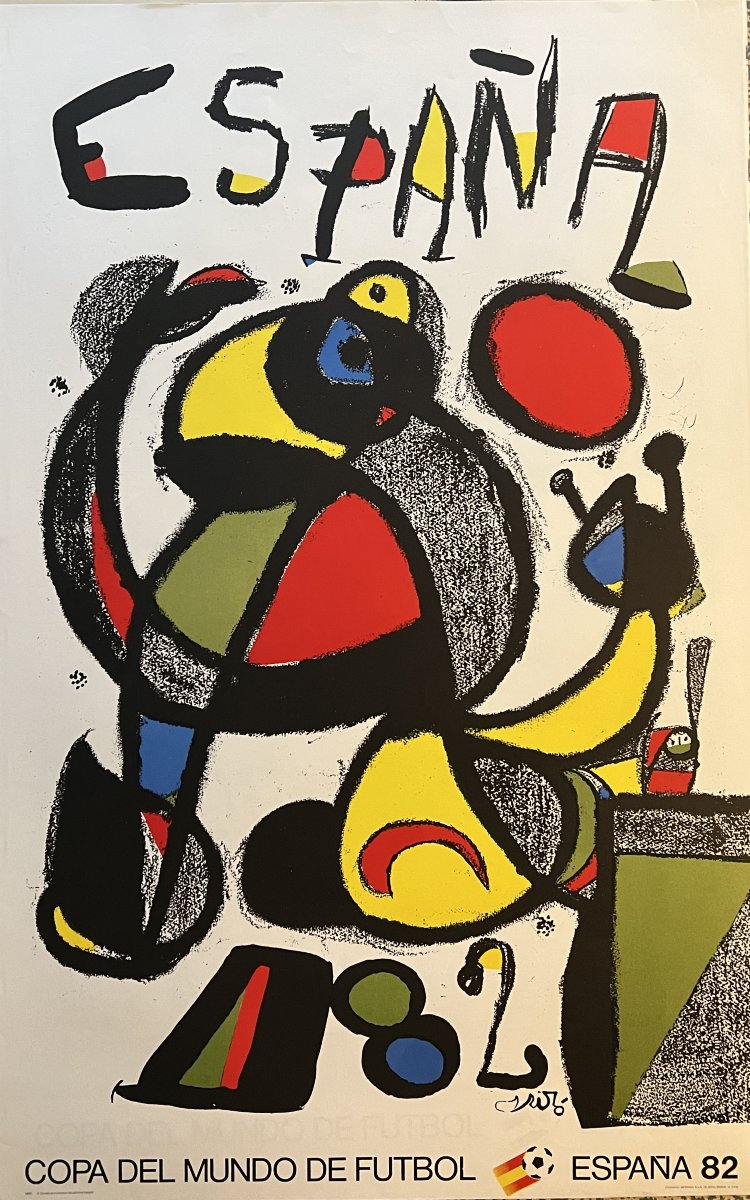 Complete Set Of 15 Original Posters Published By The Maeght Gallery For The World Cup  