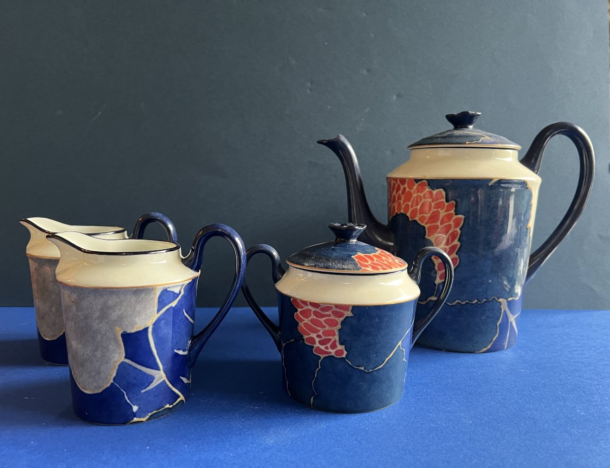 Christofle Orientalys 112-piece Porcelain Set, From The 1990s.-photo-5