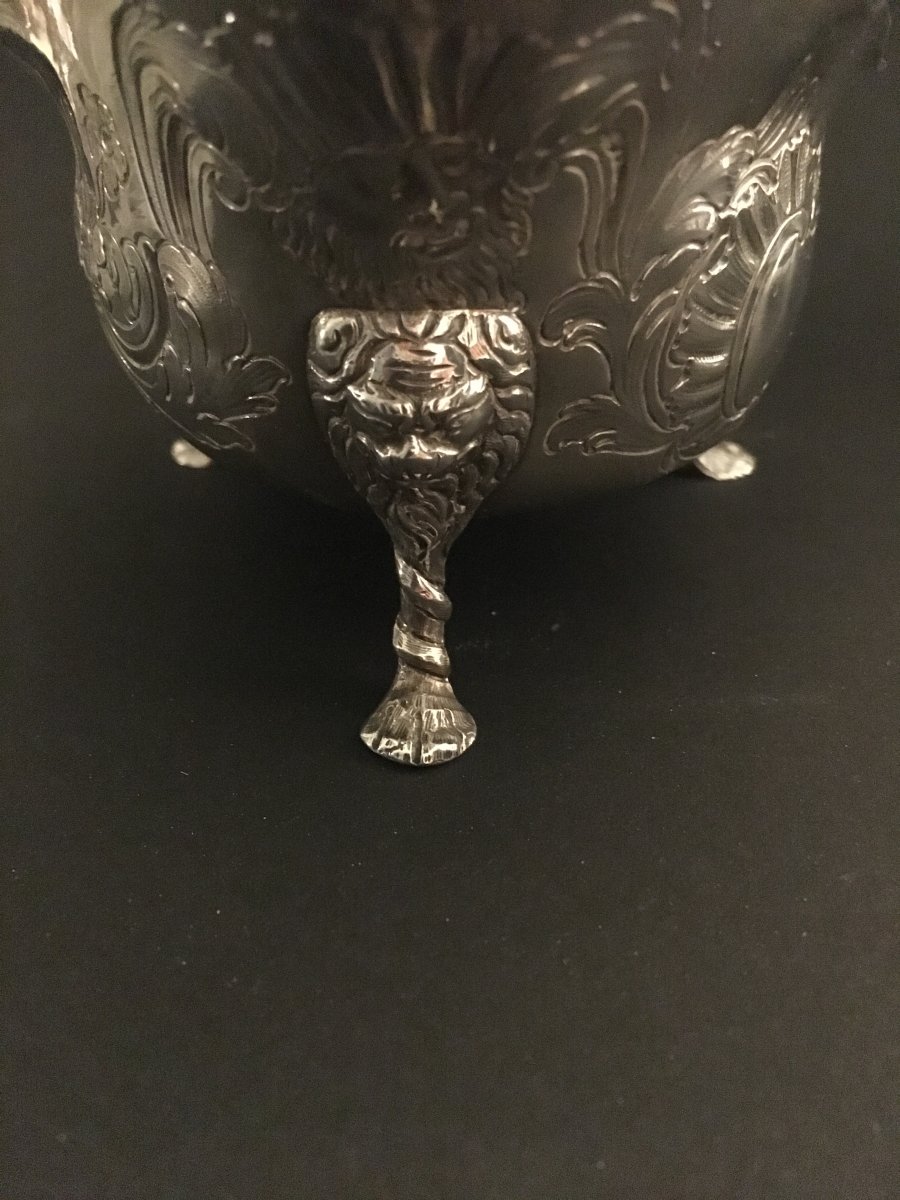 Georgian Irish Silver Sauce Boat - Eighteen Century.-photo-3