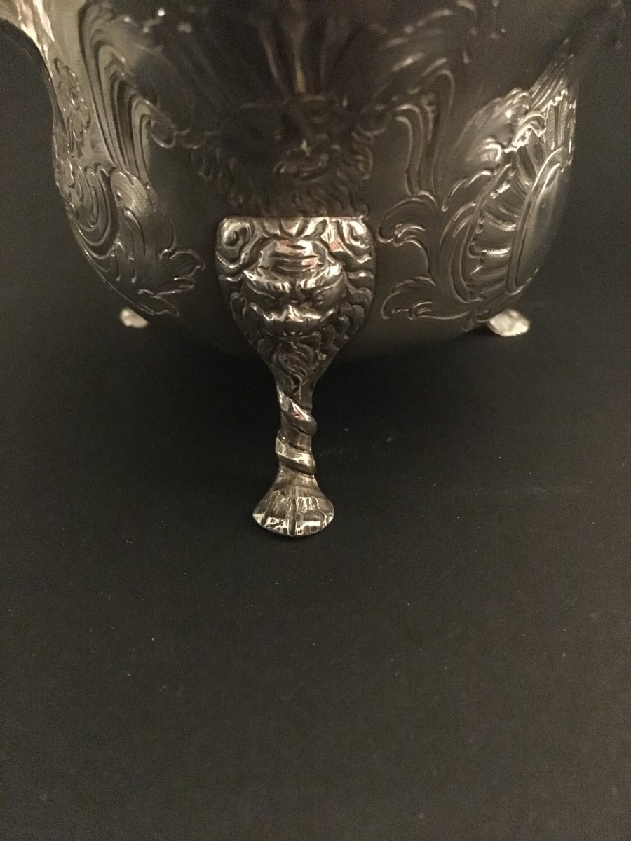 Georgian Irish Silver Sauce Boat - Eighteen Century.-photo-3