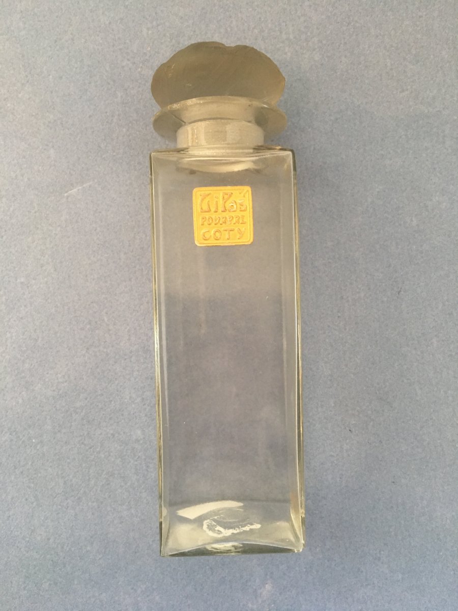 René Lalique 4 Flacons "Lilas Pourpre" pour le parfumeur Coty-photo-1