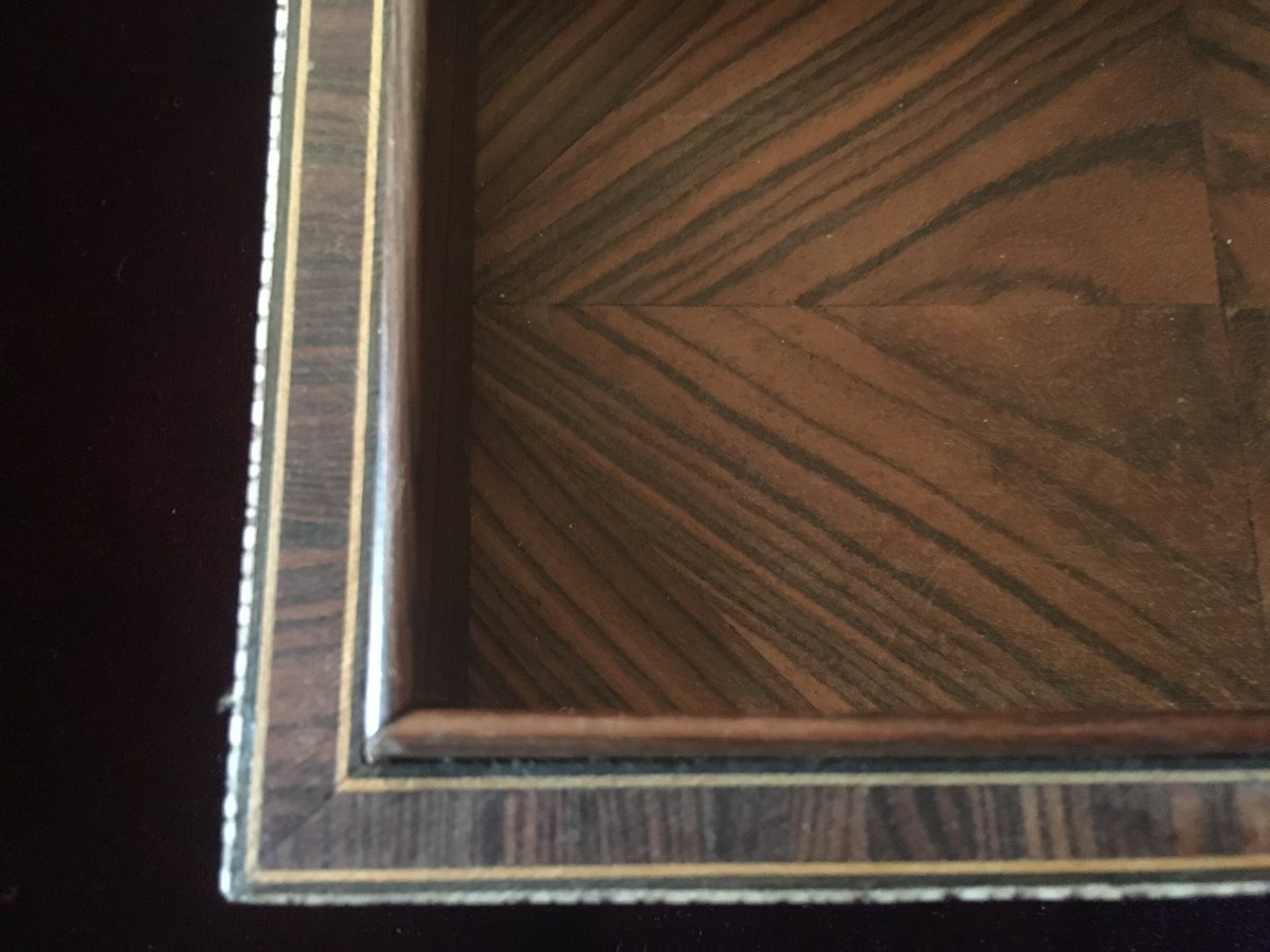 Rectangular Shagreen Box Epoque Art Deco-photo-4