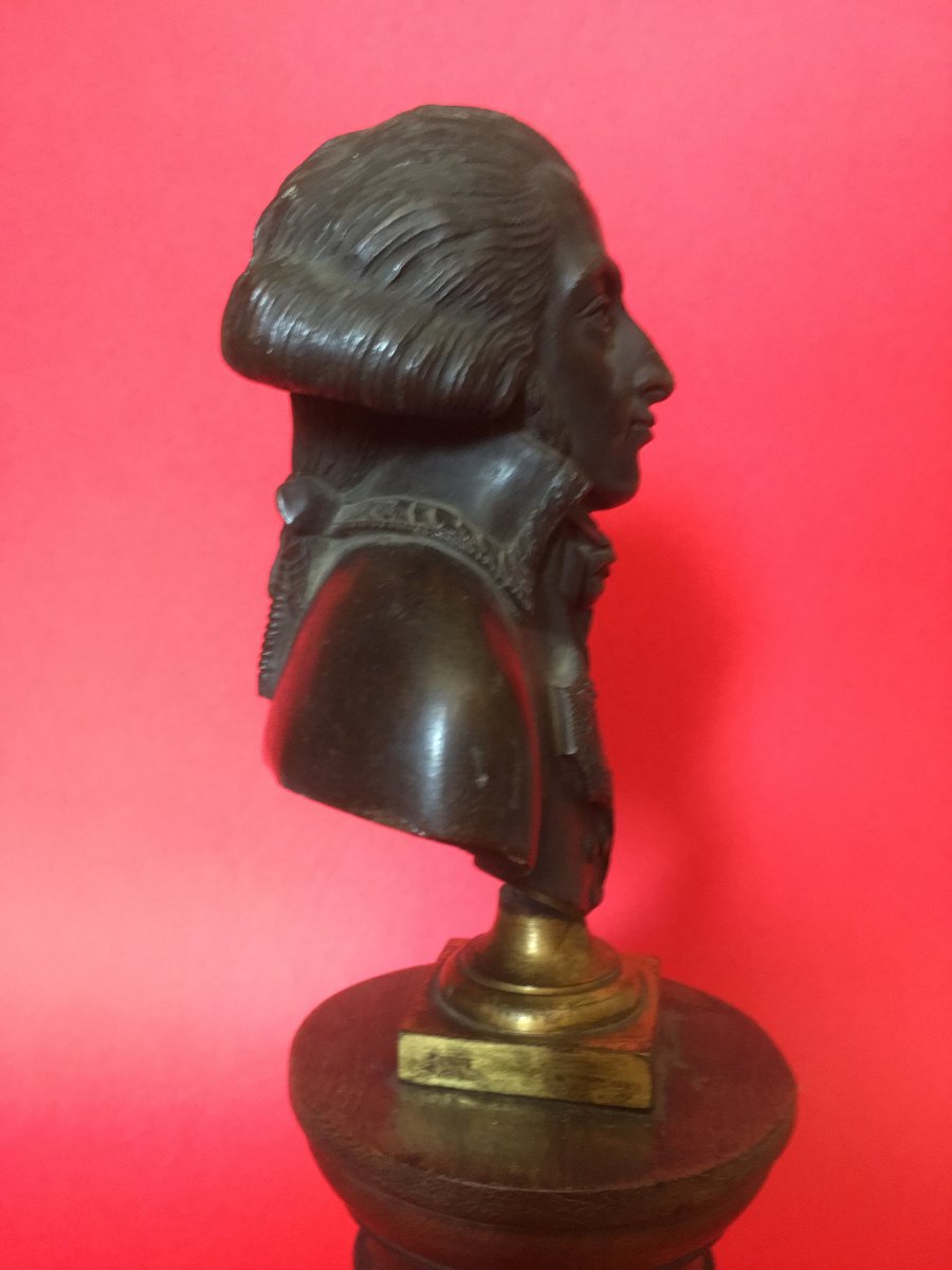 Pair Of Bronze Bust Directoire Period-photo-2