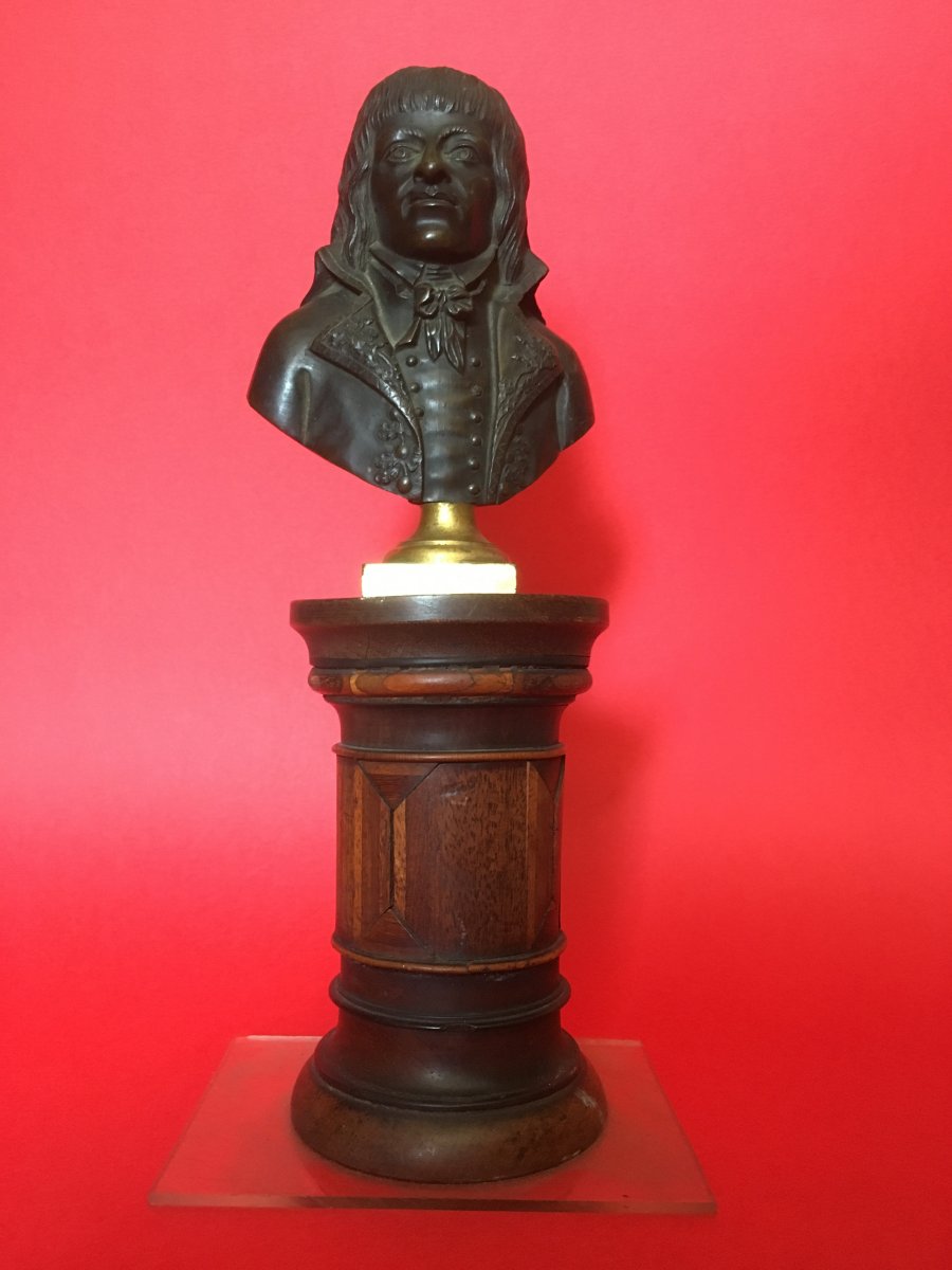 Pair Of Bronze Bust Directoire Period-photo-6