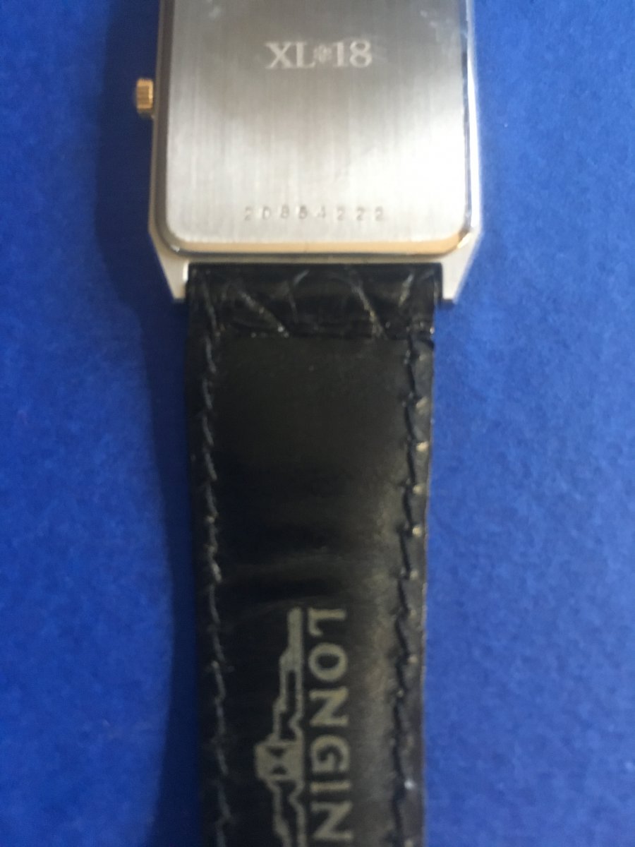 Montre Longines  Xl-18  Acier + Or  1982-photo-2