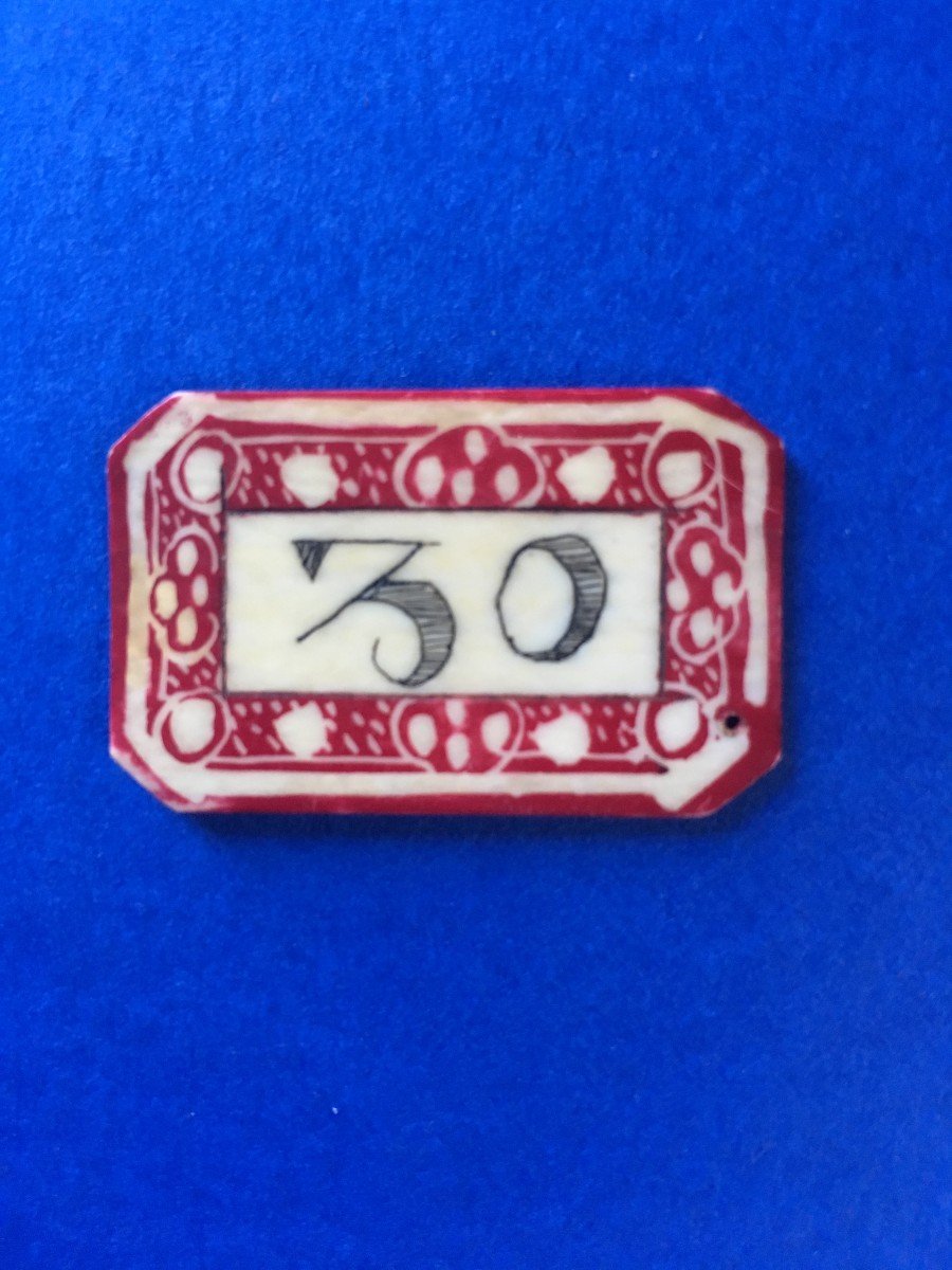 Ivory Game Tokens With Color Highlight, XVIII-photo-4