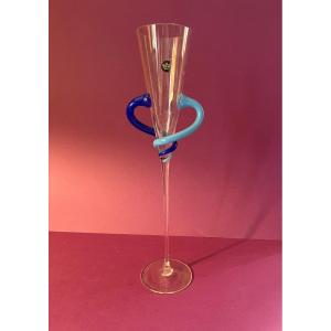 Champagne Flute Glass Model "s Palier" By Rosenthal 1990/99