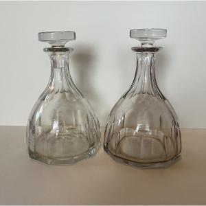 2 Baccarat Decanters Before 1936
