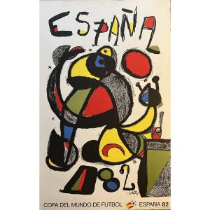 Complete Set Of 15 Original Posters Published By The Maeght Gallery For The World Cup