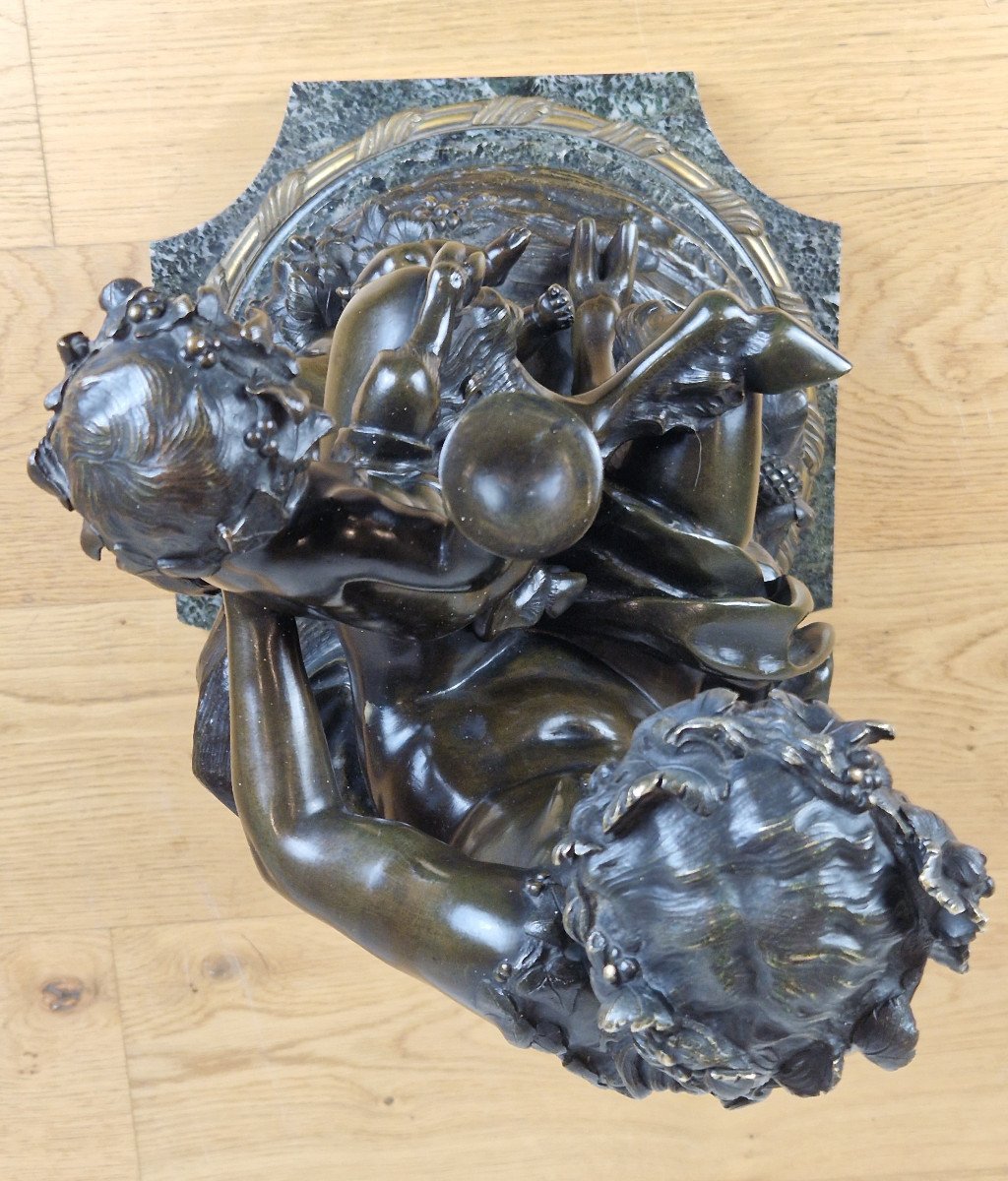 Large Mythological Group  Claude Michel, Said Clodion (1738-1814)-photo-1