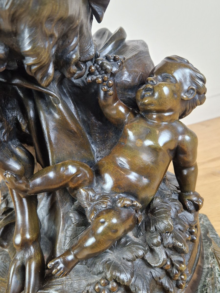 Large Mythological Group  Claude Michel, Said Clodion (1738-1814)-photo-5