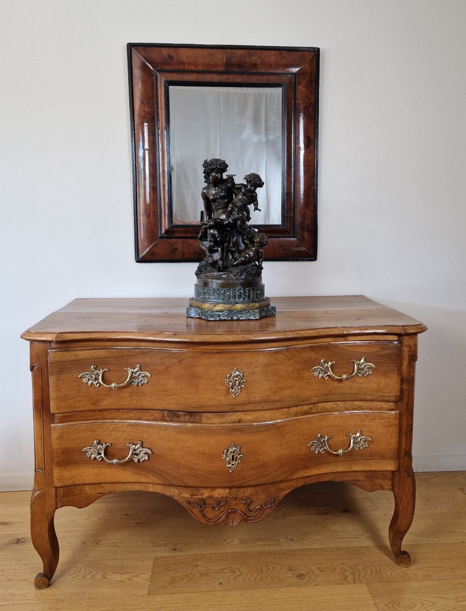 A Louis XV Chest Of Drawers Attributed Jean-françois Hache 18th Century Circa 1750-1760-photo-2