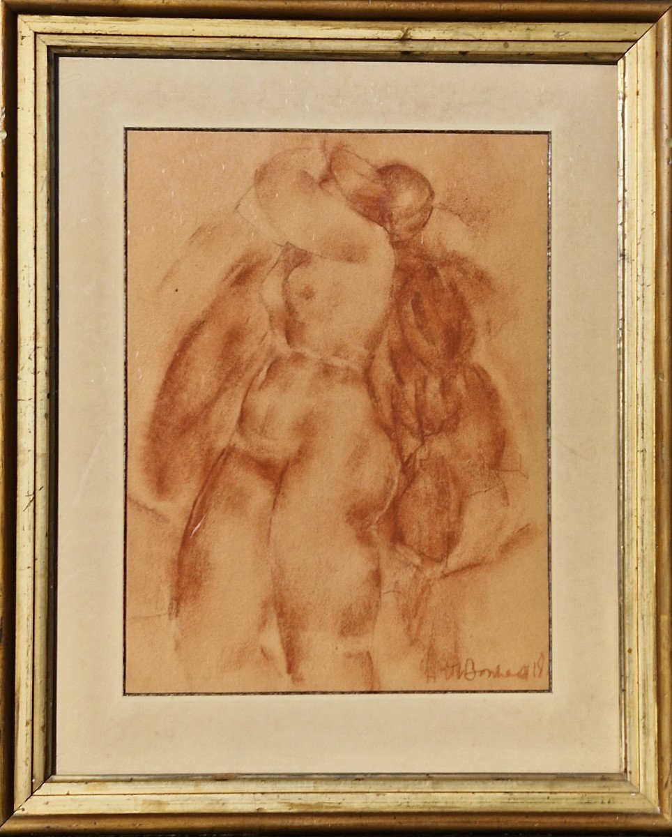 Rodolphe-théophile Bosshard (1889-1960) Female Nude.