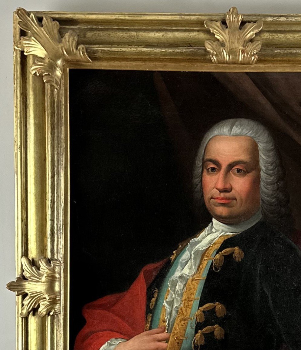 Portrait Of A Gentleman 18th Century-photo-2