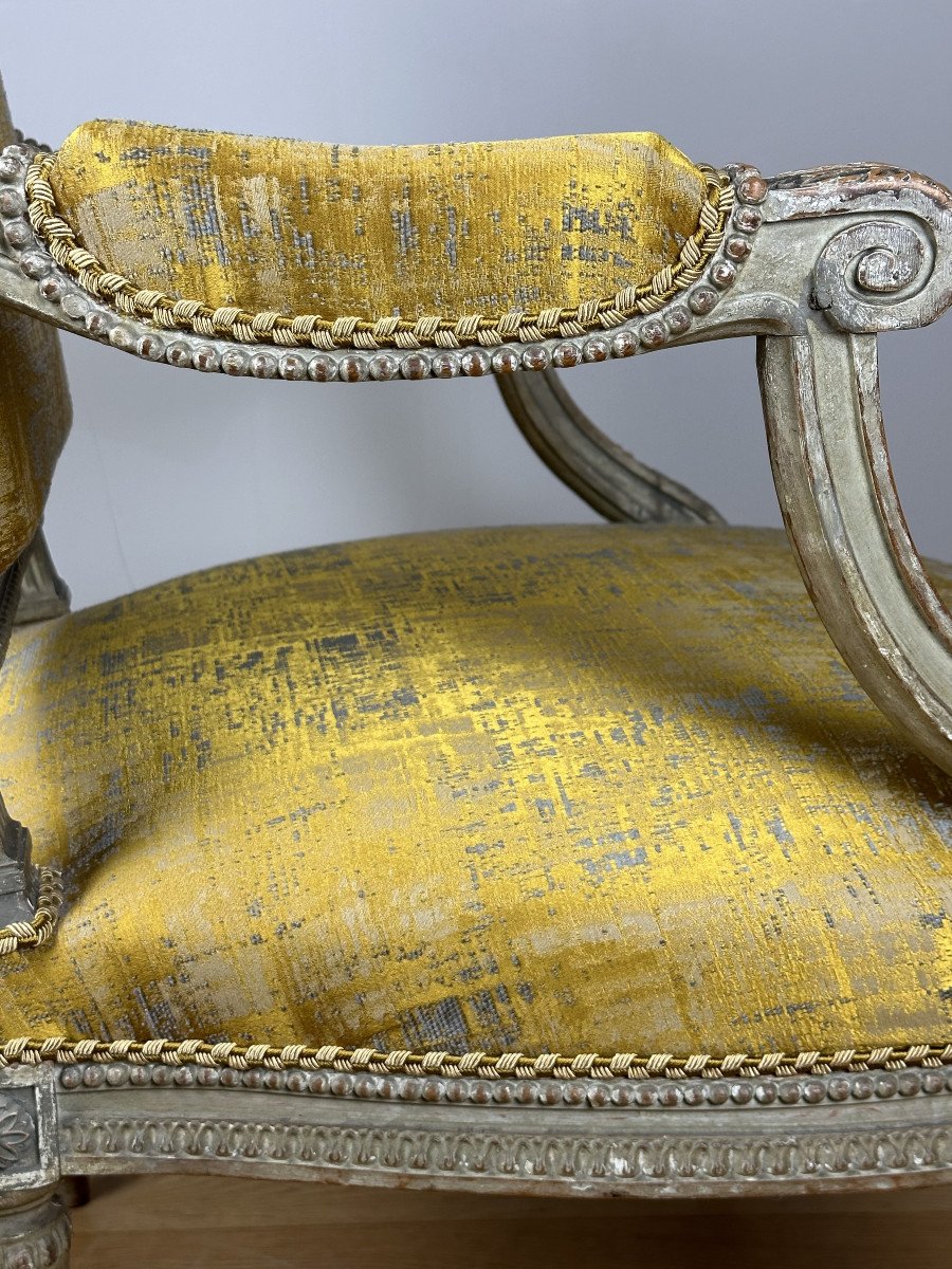 Tilliard Paire De Fauteuils Estampillés Tilliard-photo-3