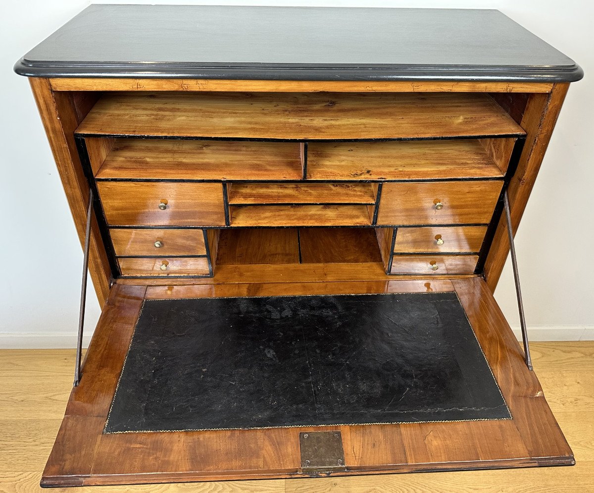 Jean-françois Hache, A  Louis XV Secretaire Stamped, Hache Fils In Grenoble  18th Century Circa 1775.-photo-5
