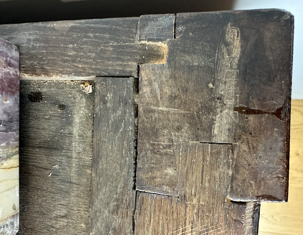 Jean-françois Leleu  A Louis XVI Mahogany Commode, Stamped By Jean-françois Leleu-photo-6