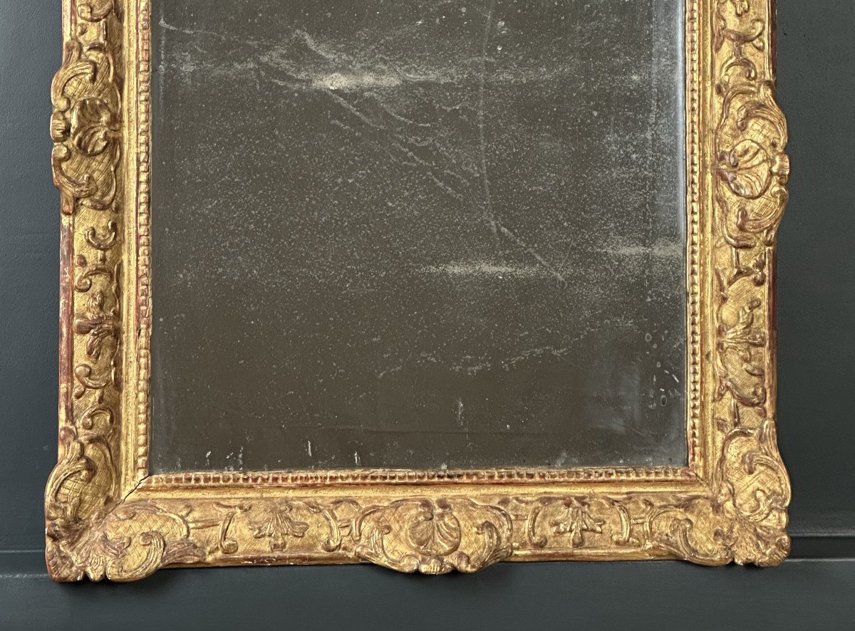 Late Louis XIV Early Regency Martial Mirror, Early 18th Century Circa 1715 / 1720-photo-5
