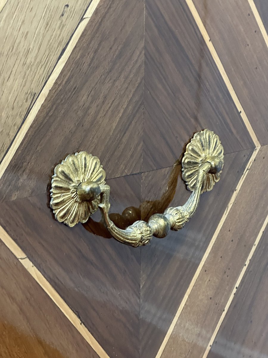 Commode Mazarine En Marqueterie  Thomas Hache-photo-3