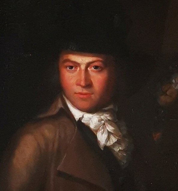 Important Portrait Of A Young Artist - French School Of The 18th Century Circa 1770-1780-photo-3