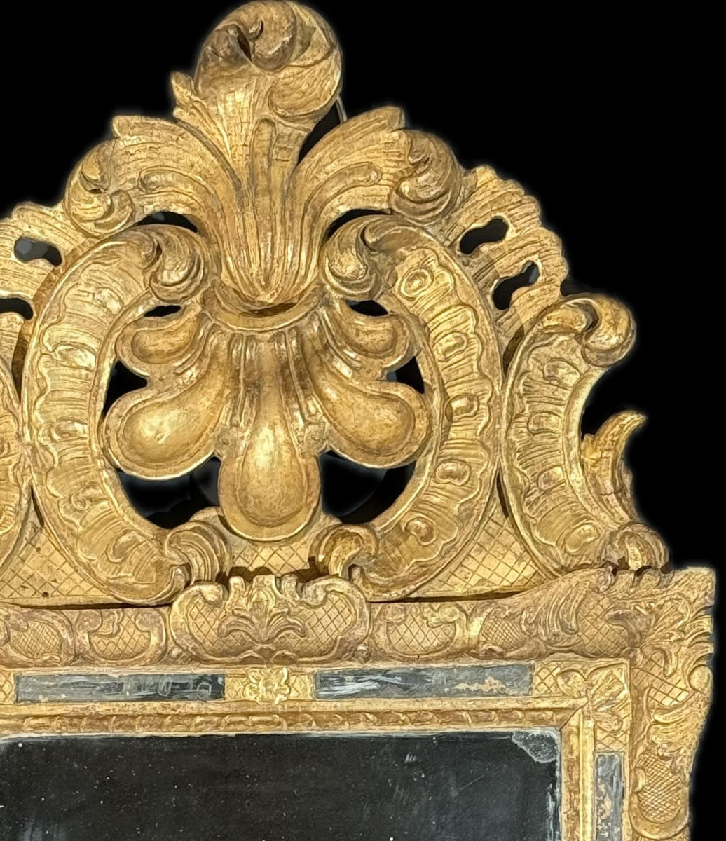 A Louis XIV  Giltwood Mirror Early 18th Circa 1710 - 1714-photo-2