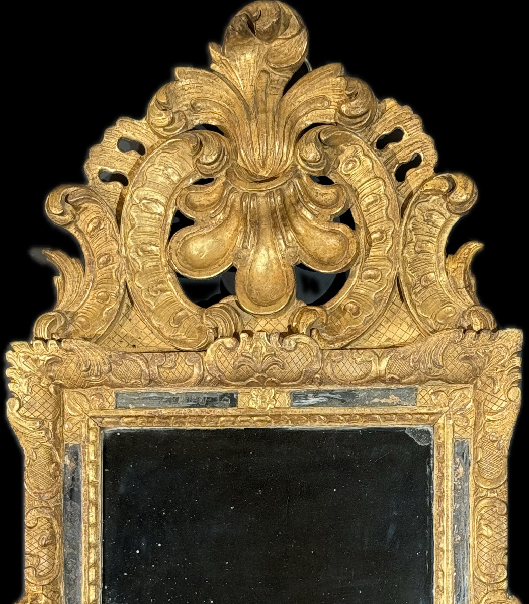 A Louis XIV  Giltwood Mirror Early 18th Circa 1710 - 1714-photo-1