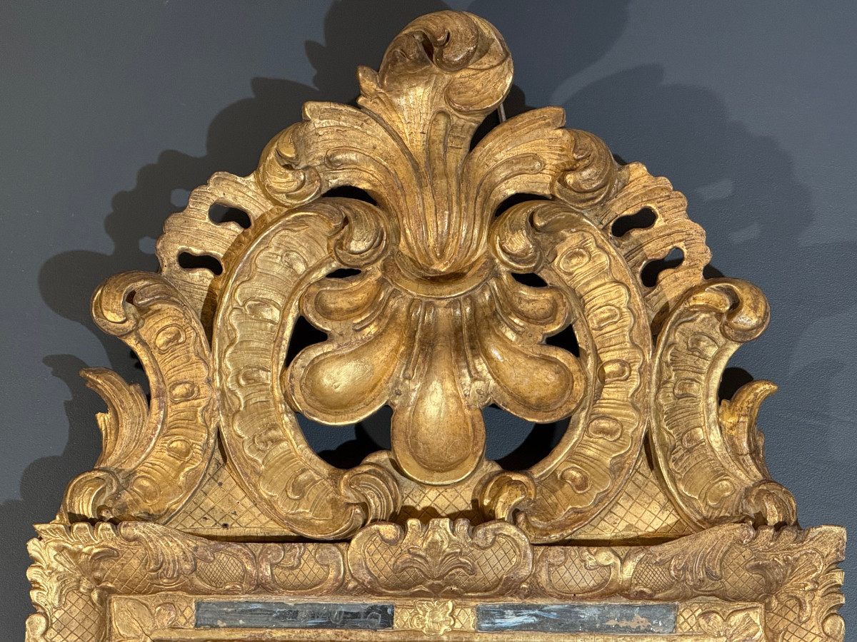 A Louis XIV  Giltwood Mirror Early 18th Circa 1710 - 1714-photo-2