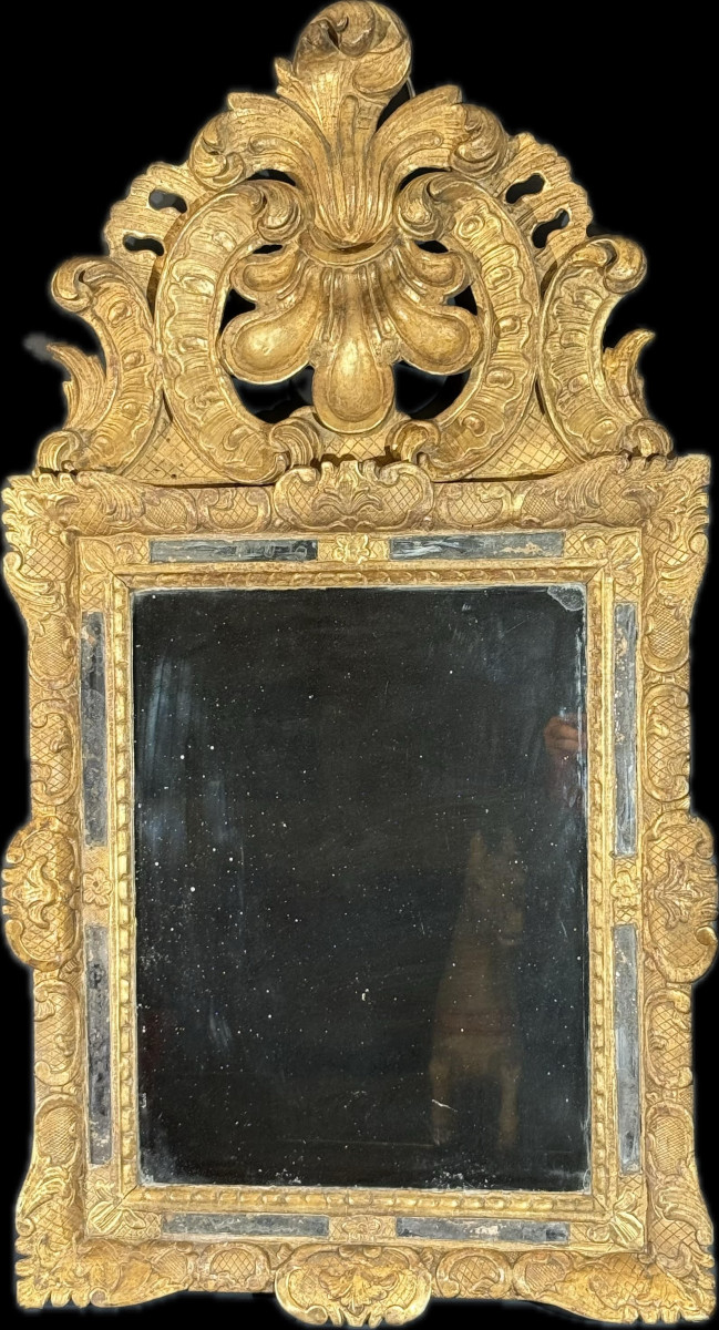 A Louis XIV  Giltwood Mirror Early 18th Circa 1710 - 1714