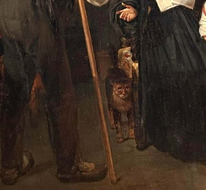 Pierre Duval Le Camus (lisieux 1790 - Saint-cloud 1854), The Visit.  -photo-4