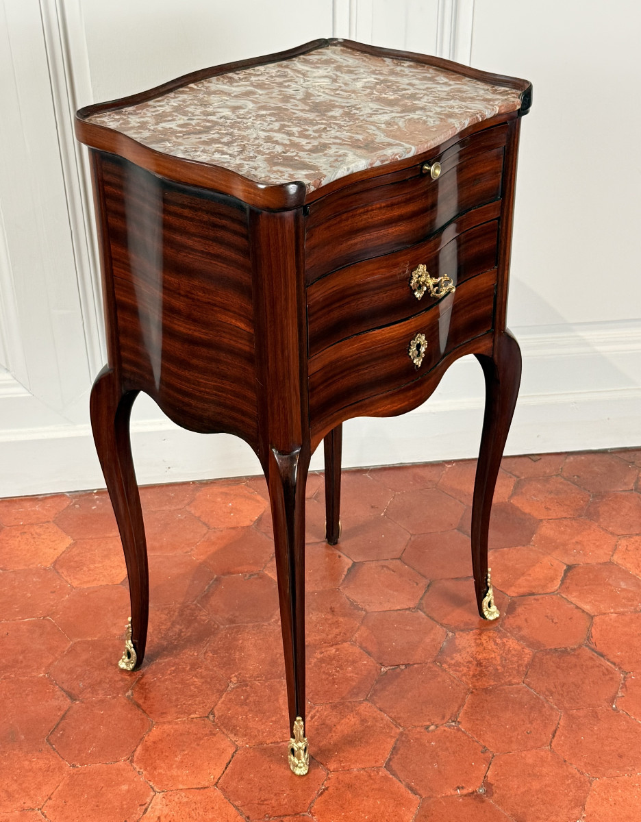 Table de salon d'époque Louis XV, estampille de Pierre IV Migeon-photo-3