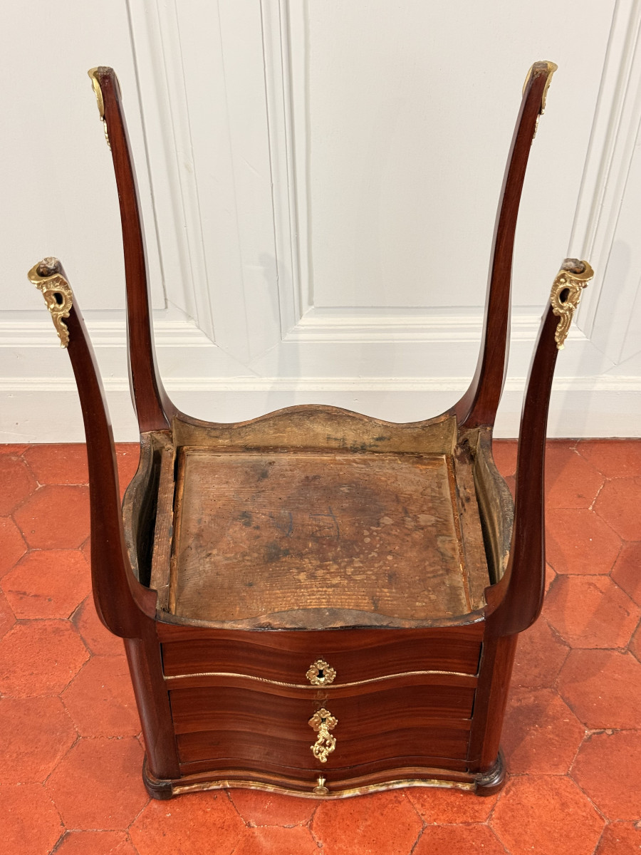 Table de salon d'époque Louis XV, estampille de Pierre IV Migeon-photo-6