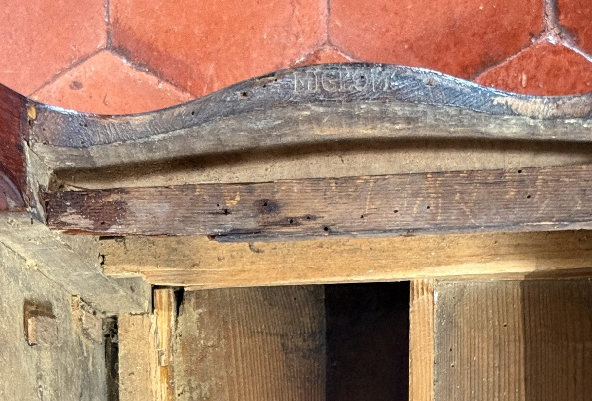 Table de salon d'époque Louis XV, estampille de Pierre IV Migeon-photo-8