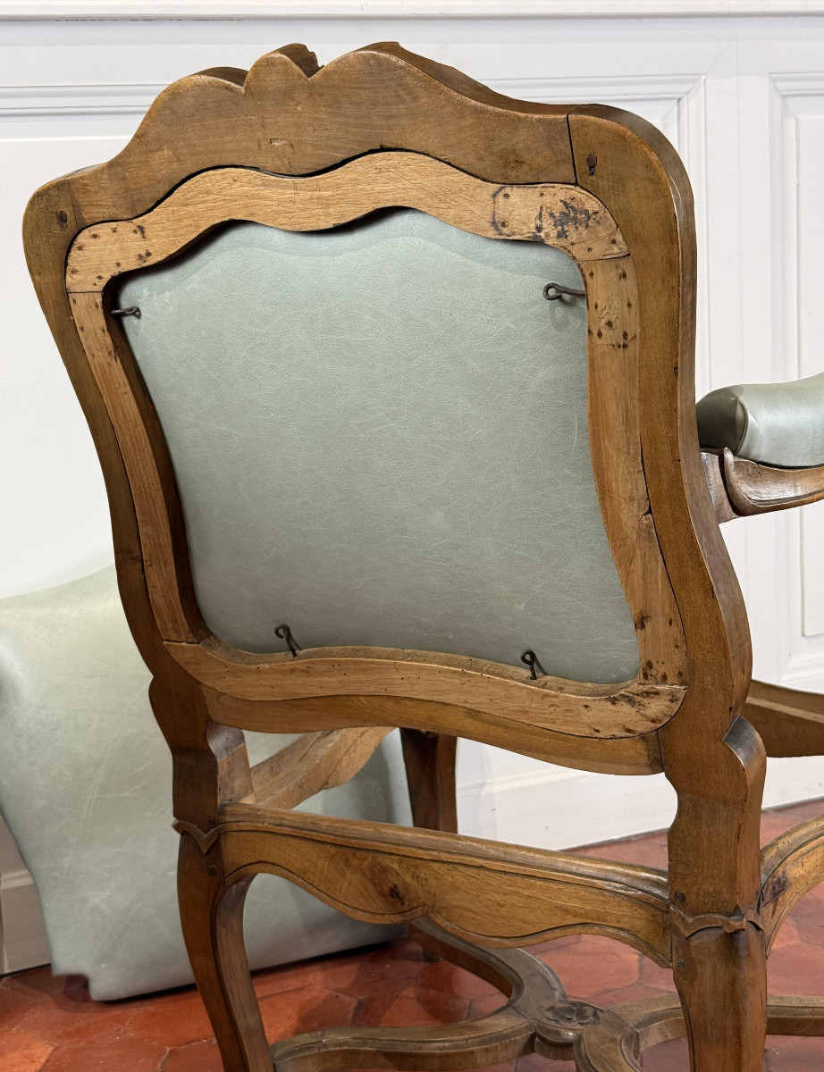 Pair Of Regency Period Armchairs, Circa 1720-photo-5