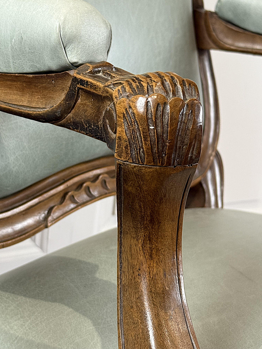 Pair Of Regency Period Armchairs, Circa 1720-photo-7