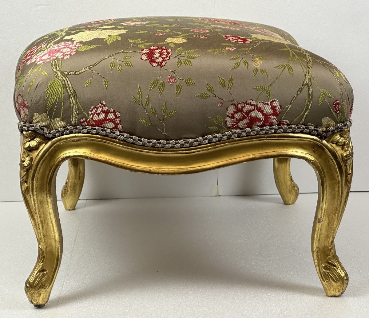 Tabouret d’époque Louis XV, estampillé Tilliard -photo-2