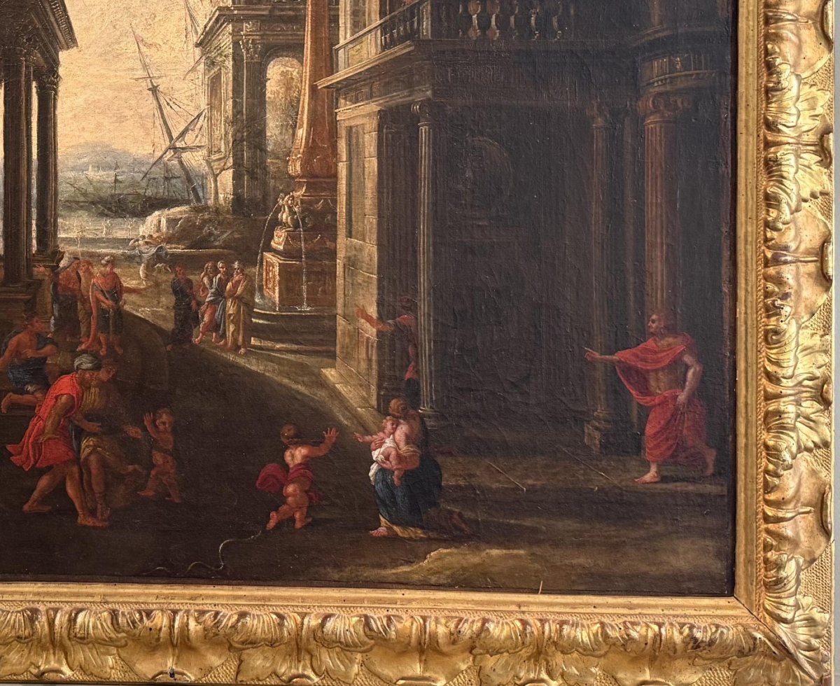 Alessandro Salucci et Michelangelo Cerquozzi - Livre des Nombres, 21, 4-9épisode des serpents-photo-4