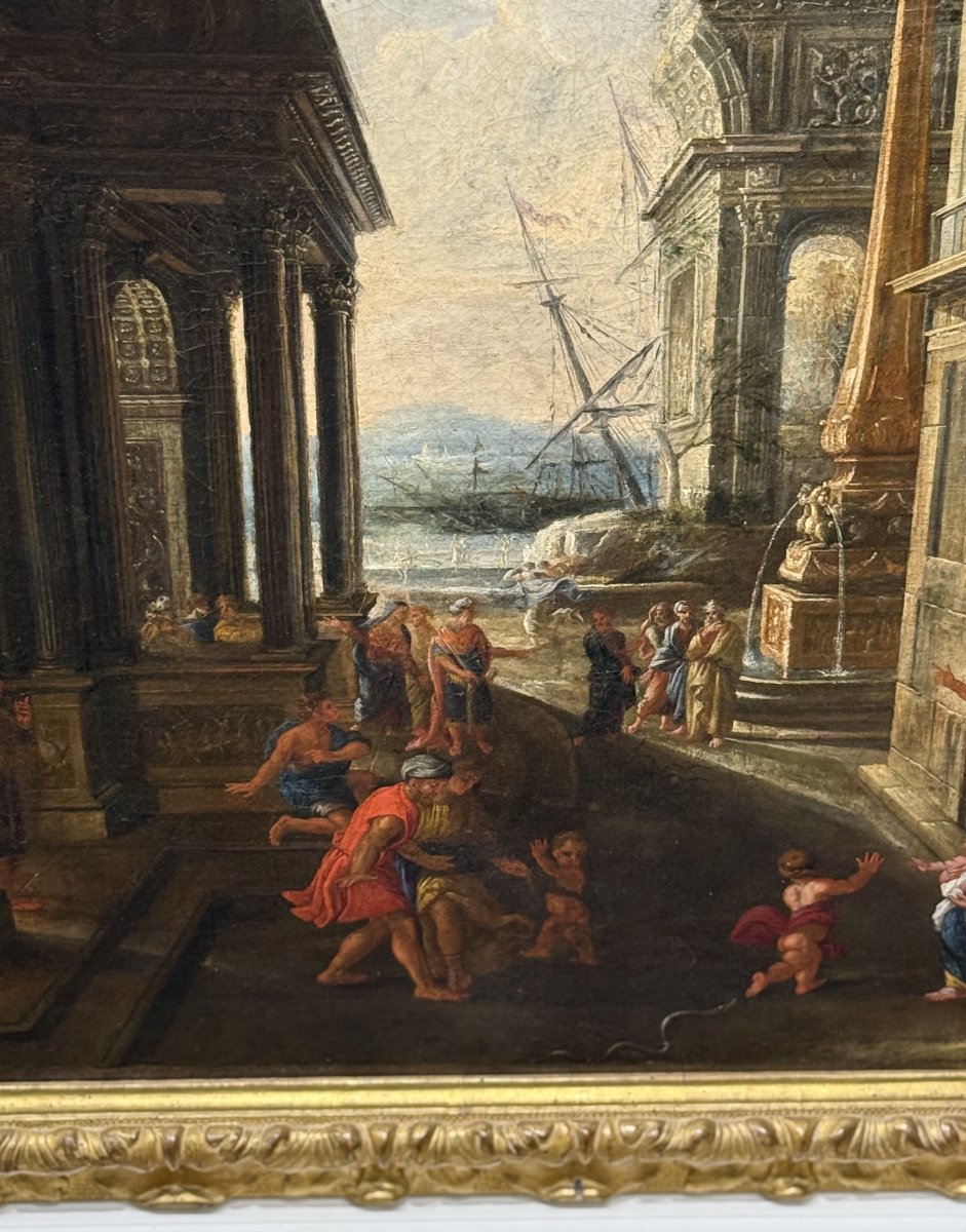 Alessandro Salucci et Michelangelo Cerquozzi - Livre des Nombres, 21, 4-9épisode des serpents-photo-2