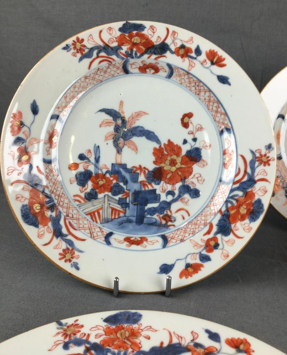 Porcelaine Chine Imari Compagnie Des Indes Orientales XVIIIe Siècle.  -photo-4