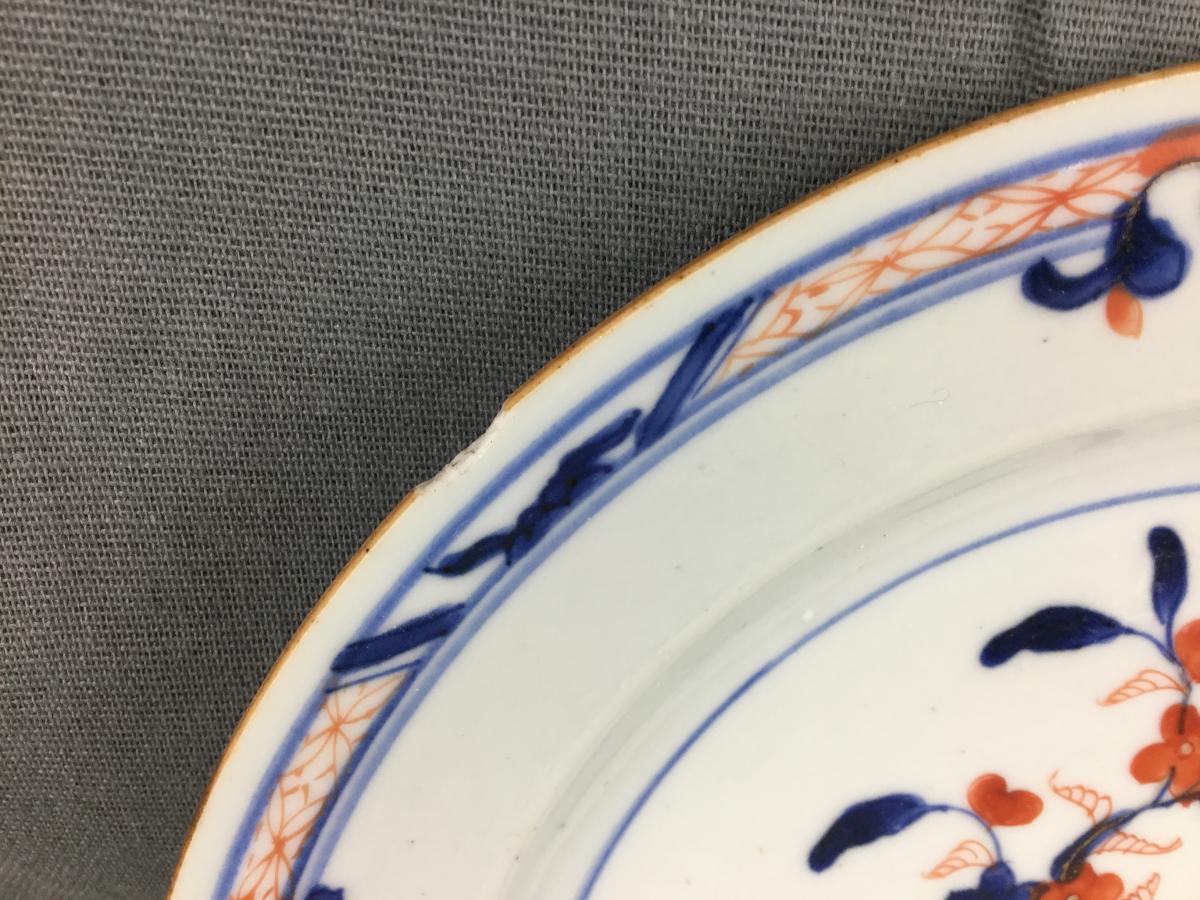 Porcelaine Chine Imari Compagnie Des Indes Orientales XVIIIe Siècle.  -photo-4