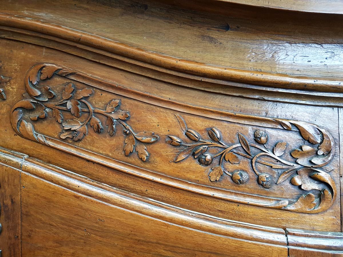 Armoire Arlésienne Provençale D’époque XVIIIe Siècle.-photo-4