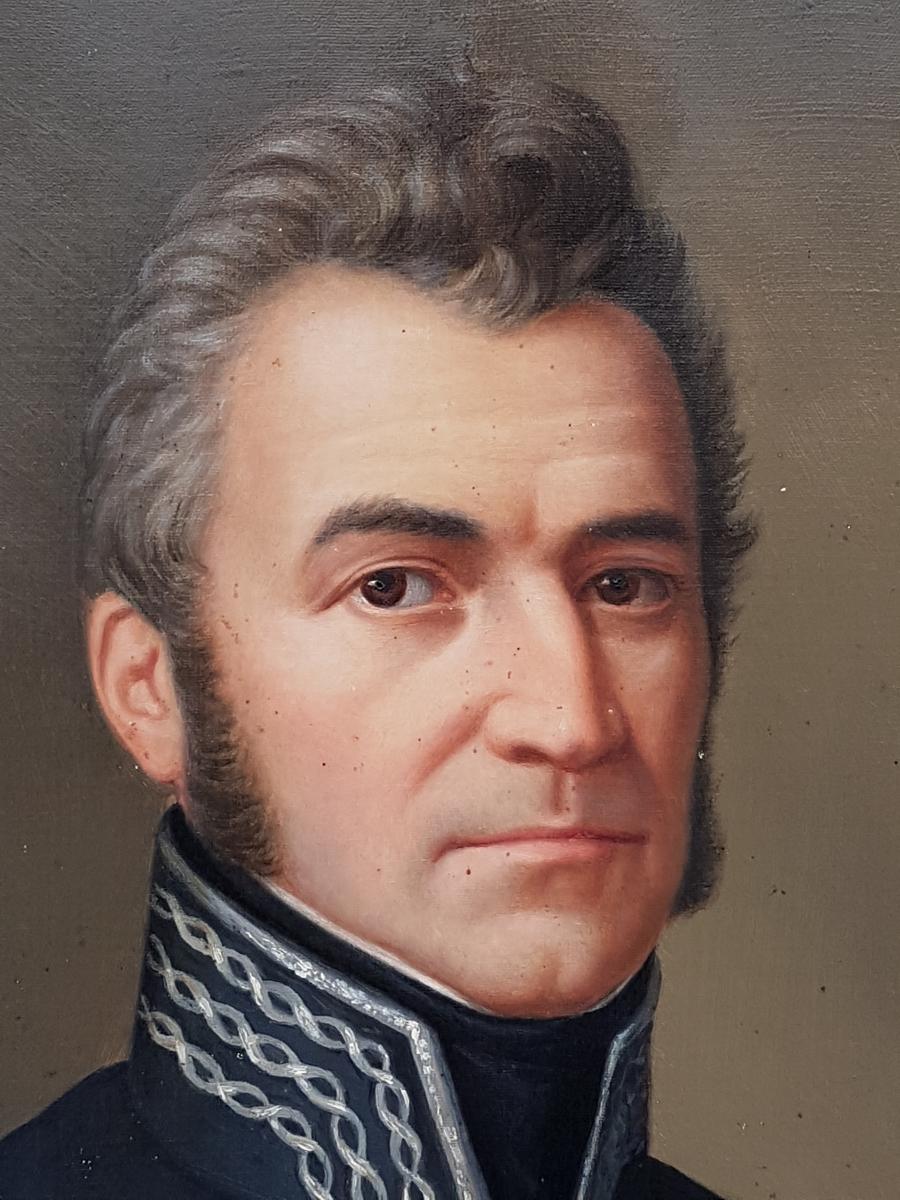 Portait du comte Albert, Joseph, Augustin d’Olivier de Pezet-photo-3