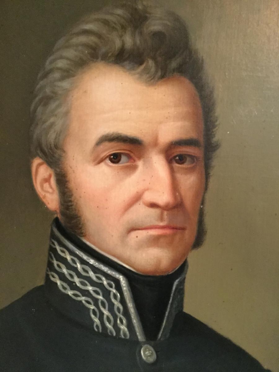 Portait du comte Albert, Joseph, Augustin d’Olivier de Pezet-photo-4