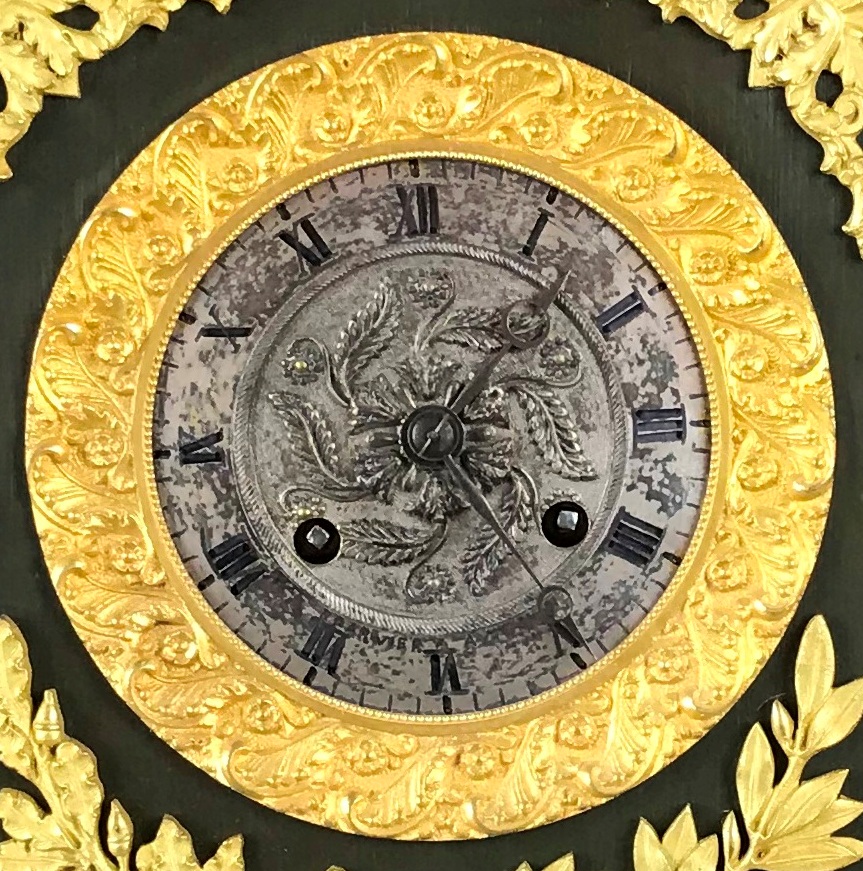 An Charles X Ormolu Clock, , Zeus God Of Olympus Circa 1820.-photo-3